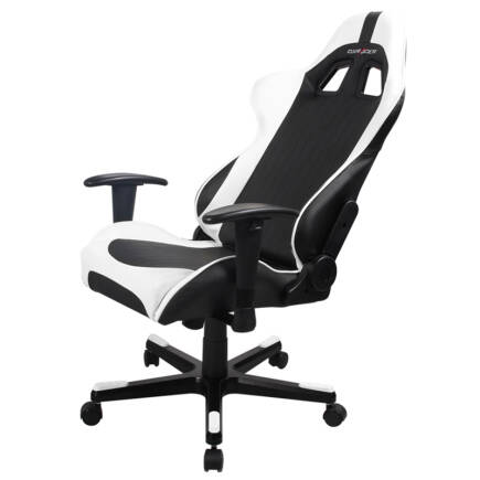 DXRacer Profesyonel Çalışma ve Oyuncu Koltuğu - Siyah / Beyaz - 5