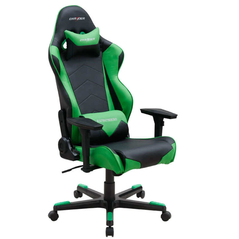 DXRacer Profesyonel Çalışma ve Oyuncu Koltuğu - Siyah / Yeşil - 3