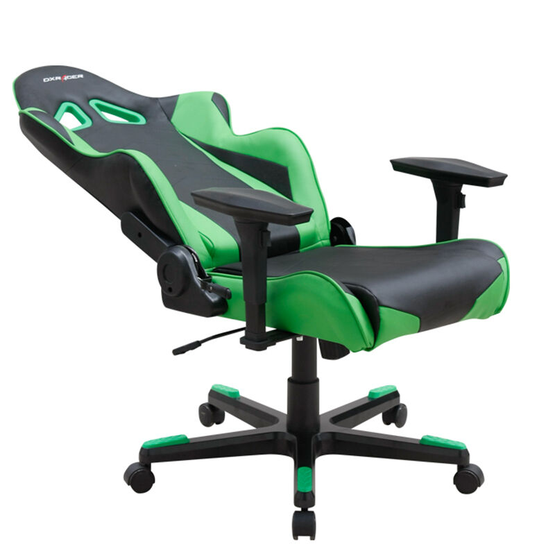 DXRacer Profesyonel Çalışma ve Oyuncu Koltuğu - Siyah / Yeşil - 5