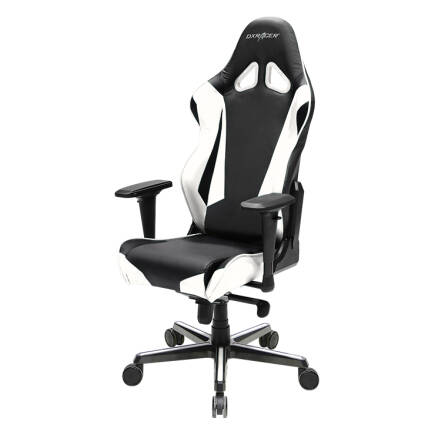 DXRacer Racing Oyuncu ve Çalışma Koltuğu-Siyah-Beyaz 67x125-132x52 cm - 3