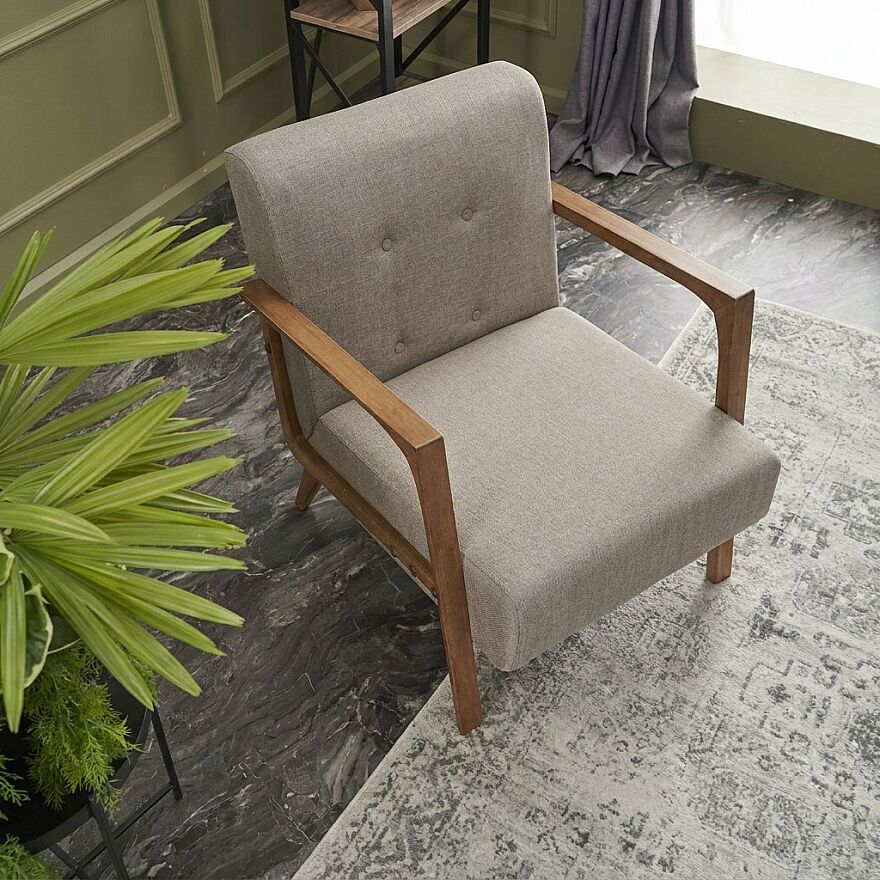 Form Berjer - Krem 69x80x83 cm - 2