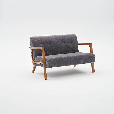 Form İkili Koltuk - Antrasit 114x80x83 cm - 3