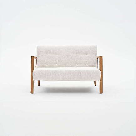 Form İkili Koltuk - Krem 114x80x83 cm - 4