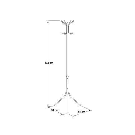Handy Mate Luce Metal Askılık-Beyaz 51x173x51 cm - 3