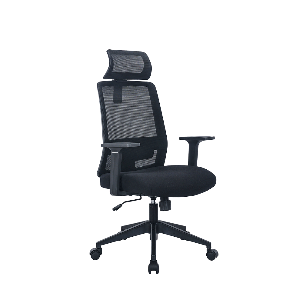 Impact Yönetici ve Ofis Koltuğu-Siyah File 55x112,5-122x63 cm (GxYxD) - 2
