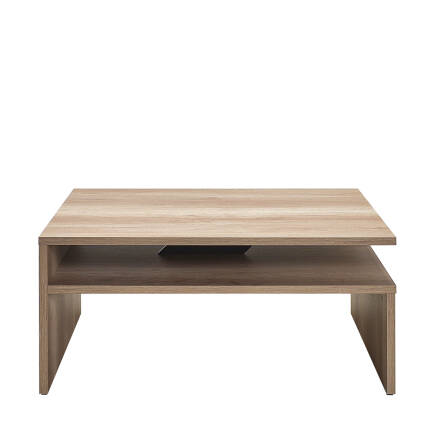 Level Kare Orta Sehpa - Açık Ceviz (Tori) 90x42x90 cm (GxYxD) - 2