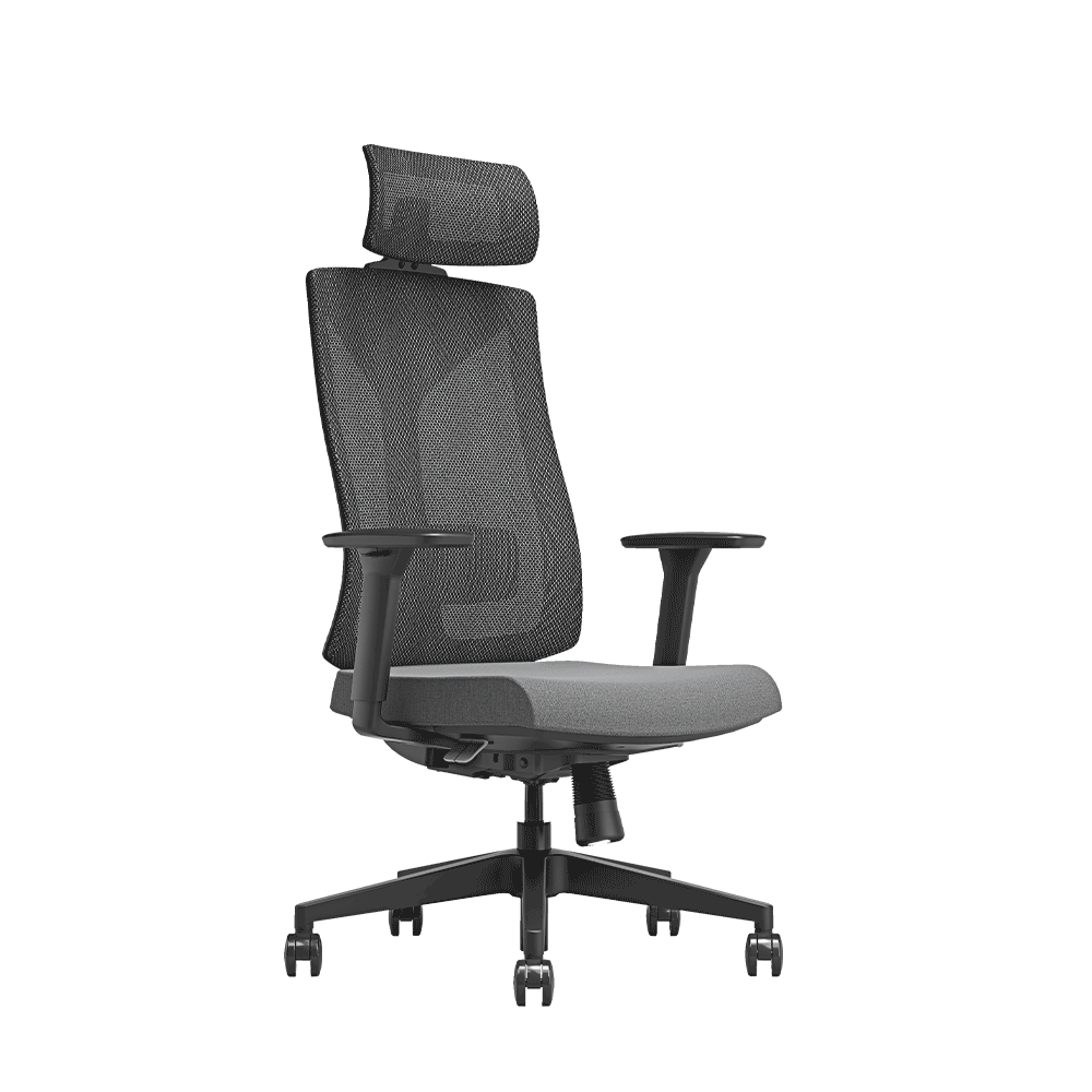 Leader File Sırtlı Multi Mekanizma Ofis Koltuğu-Siyah 67x118-5-128,5x 70 cm (GxYxD) - 2