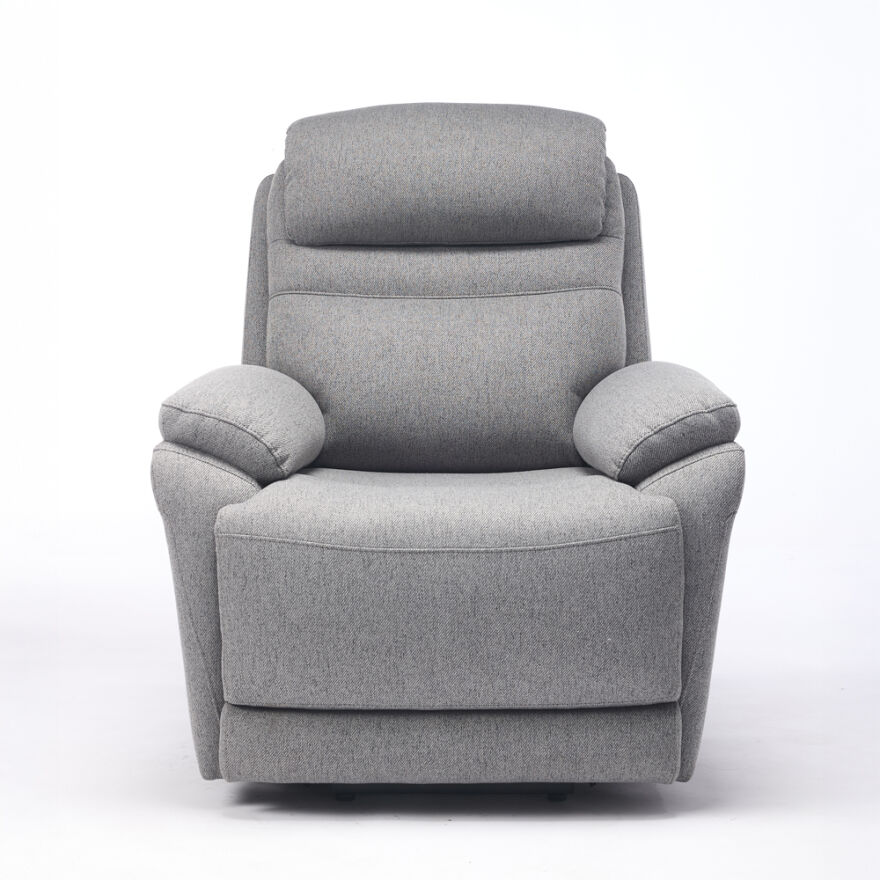 Lisbon Power Lift Otomatik Mekanizmalı Baba ve TV Koltuğu Bej-Gri Kumaş 88x99x106 cm - 3