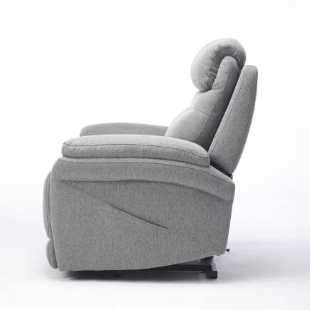 Lisbon Power Lift Otomatik Mekanizmalı Baba ve TV Koltuğu Bej-Gri Kumaş 88x99x106 cm - 8