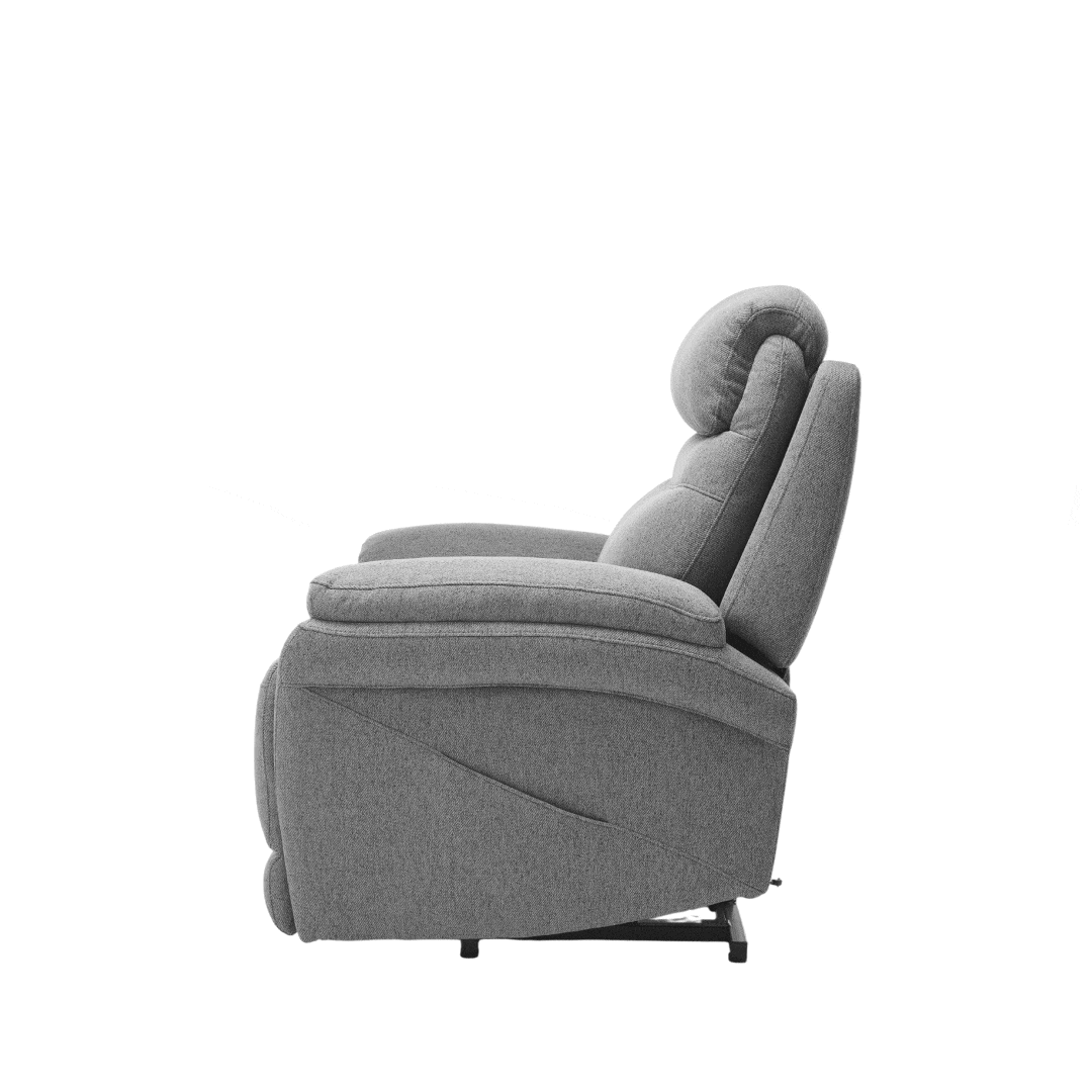 Lisbon Power Lift  Otomatik Mekanizmalı Baba ve TV Koltuğu - Bej Gri 88x99x106 cm - 2