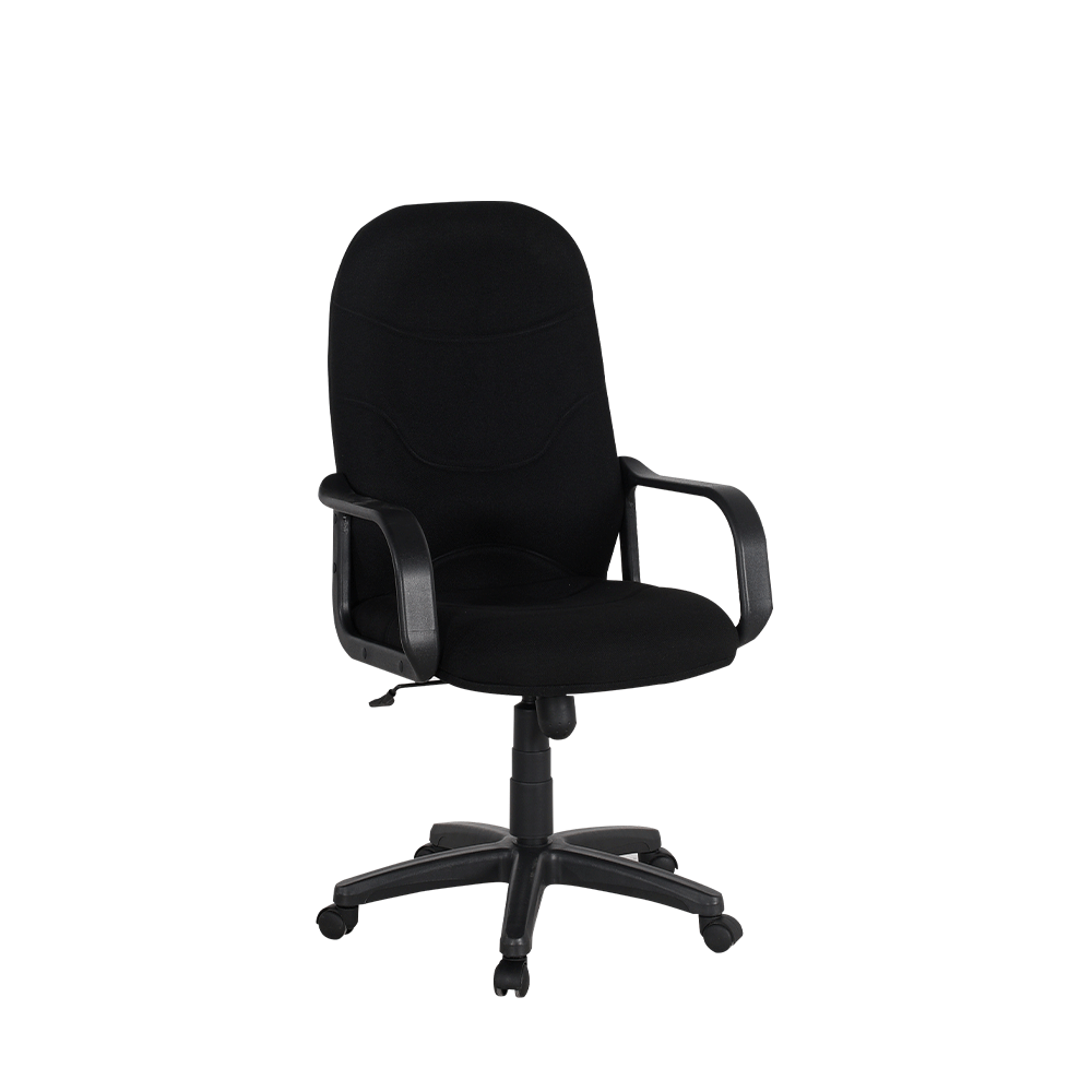 Max Classic Kumaş Ofis Koltuğu-Siyah 63x108-118x48 cm (GxYxD) - 2