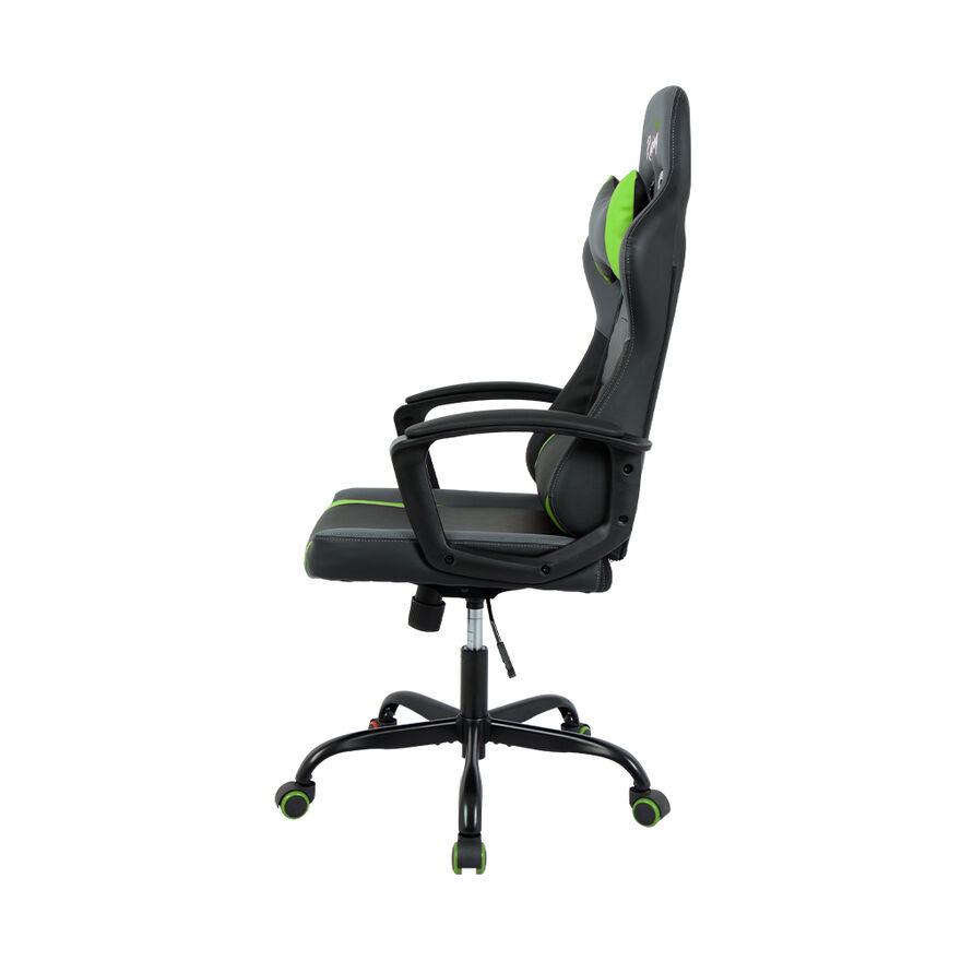 Max Racing Speed Oyuncu ve Çalışma Koltuğu-Siyah-Yeşil 61x118-128x63 cm (GxYxD) - 4
