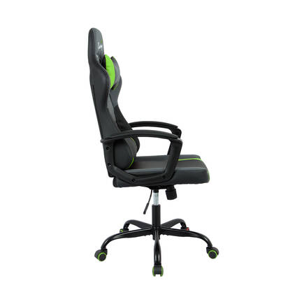 Max Racing Speed Oyuncu ve Çalışma Koltuğu-Siyah-Yeşil 61x118-128x63 cm (GxYxD) - 8