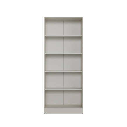 Milano 2 Kapaklı 5 Bölmeli Gardırop Gövde - Vizon 90x223x60 cm - Adore Mobilya