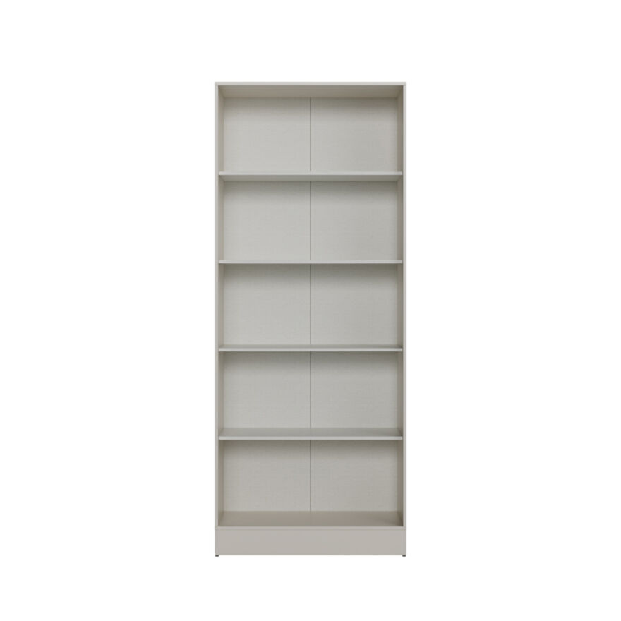 Milano 2 Kapaklı 5 Bölmeli Gardırop Gövde - Vizon 90x223x60 cm - 1