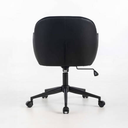 Milano Çalışma Koltuğu - Siyah S.Deri 60x80-88x62 cm - 5