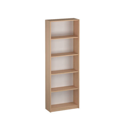 Modern 5 Raflı Kitaplık - Sonoma 64x182x26 cm (GxYxD) - 5