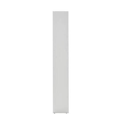 Modern 5 Raflı Kitaplık - Mat Lake Beyaz/Kontra 64x182x26 cm (GxYxD) - 8