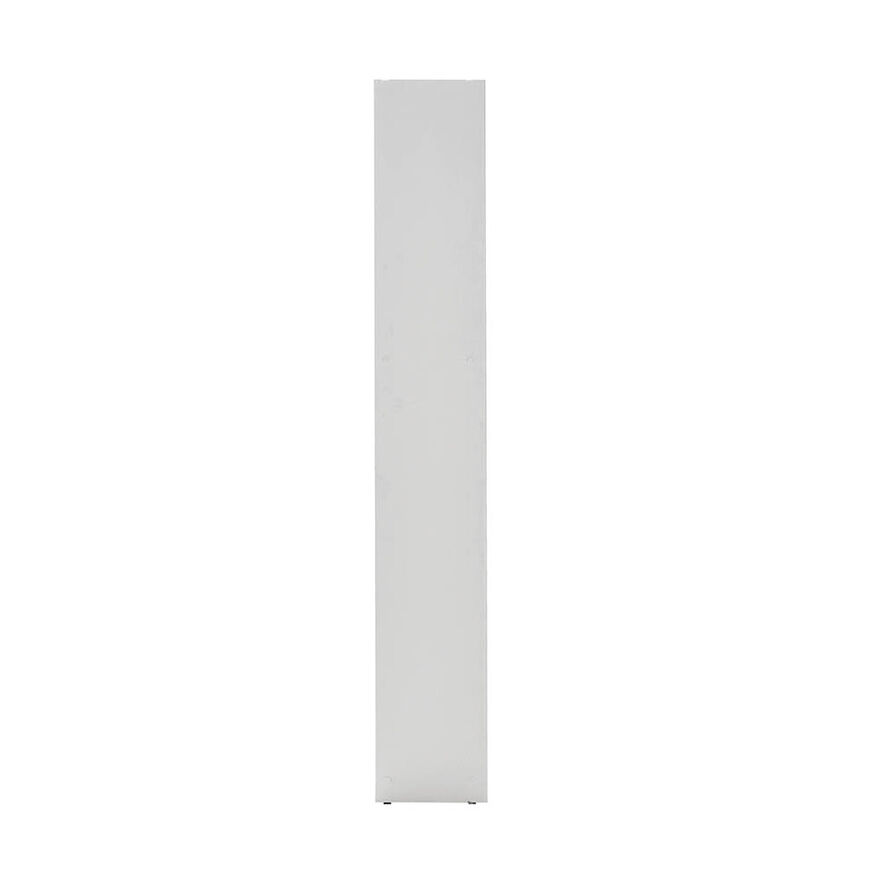 Modern 5 Raflı Kitaplık - Mat Lake Beyaz/Kontra 64x182x26 cm (GxYxD) - 8