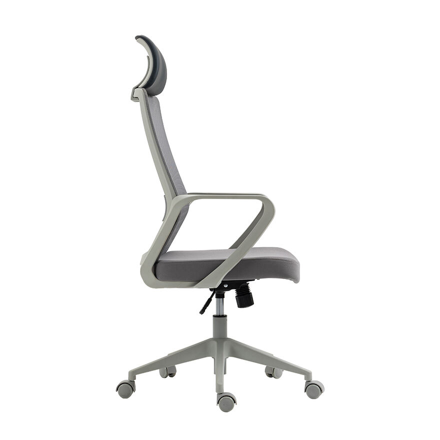 Neo Yönetici ve Çalışma Koltuğu-File Kumaş-Gri 57,5x121-131x56 cm - 2