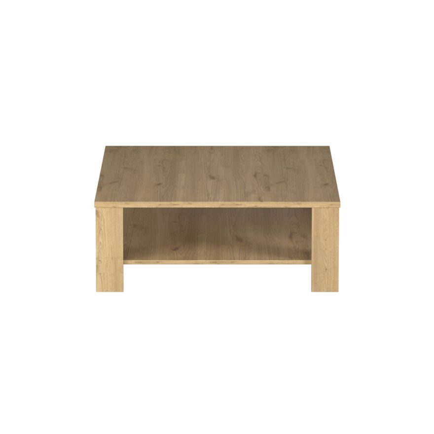 New Line Kare Orta Sehpa - Florida Meşe 90x42x90 cm - 4
