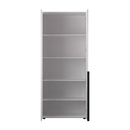 Oryana 2 Kapaklı 5 Bölmeli Gardırop-Mat Lake Beyaz 90x210x62 cm - 7