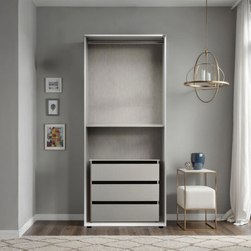 3 Çekmeceli Modül - Trend Gri 80x63x47 cm - 2