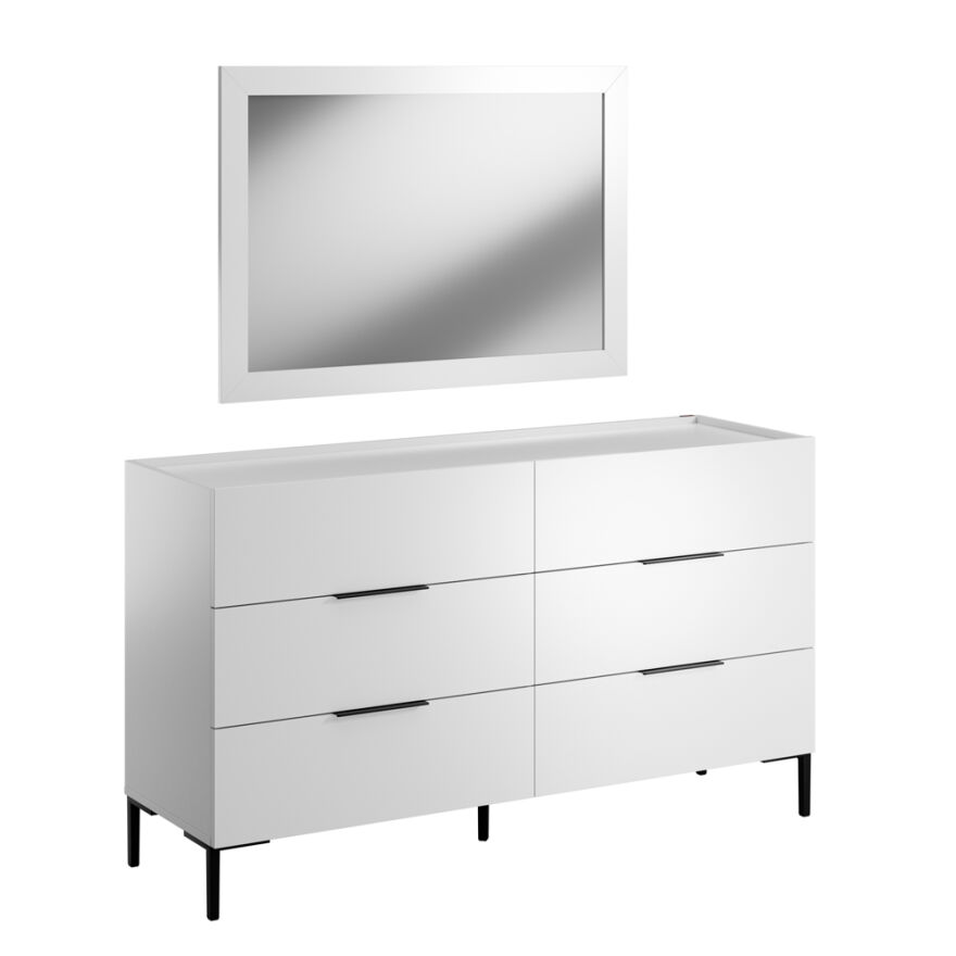 Oryana Ayna - Diamond Beyaz 68x98x2 cm - 4
