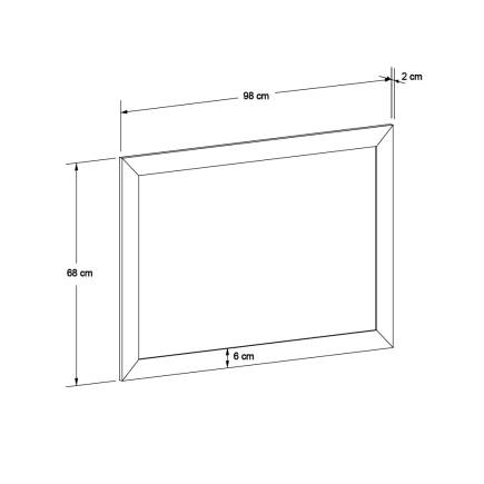 Oryana Ayna - Oslo Ceviz 68x98x2 cm - 6