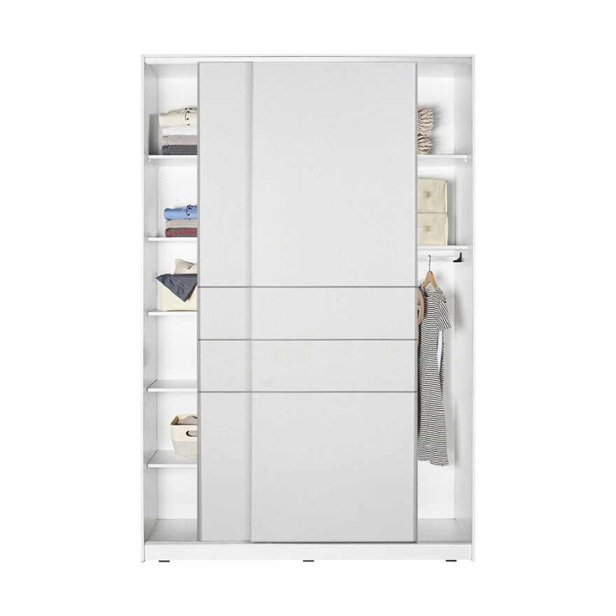 Platinum Plus Sürgülü Gardırop- Mat Beyaz 160x240x60 cm (GxYxD) - 4