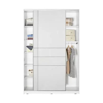Platinum Plus Sürgülü Gardırop- Mat Beyaz 160x240x60 cm (GxYxD) - 5