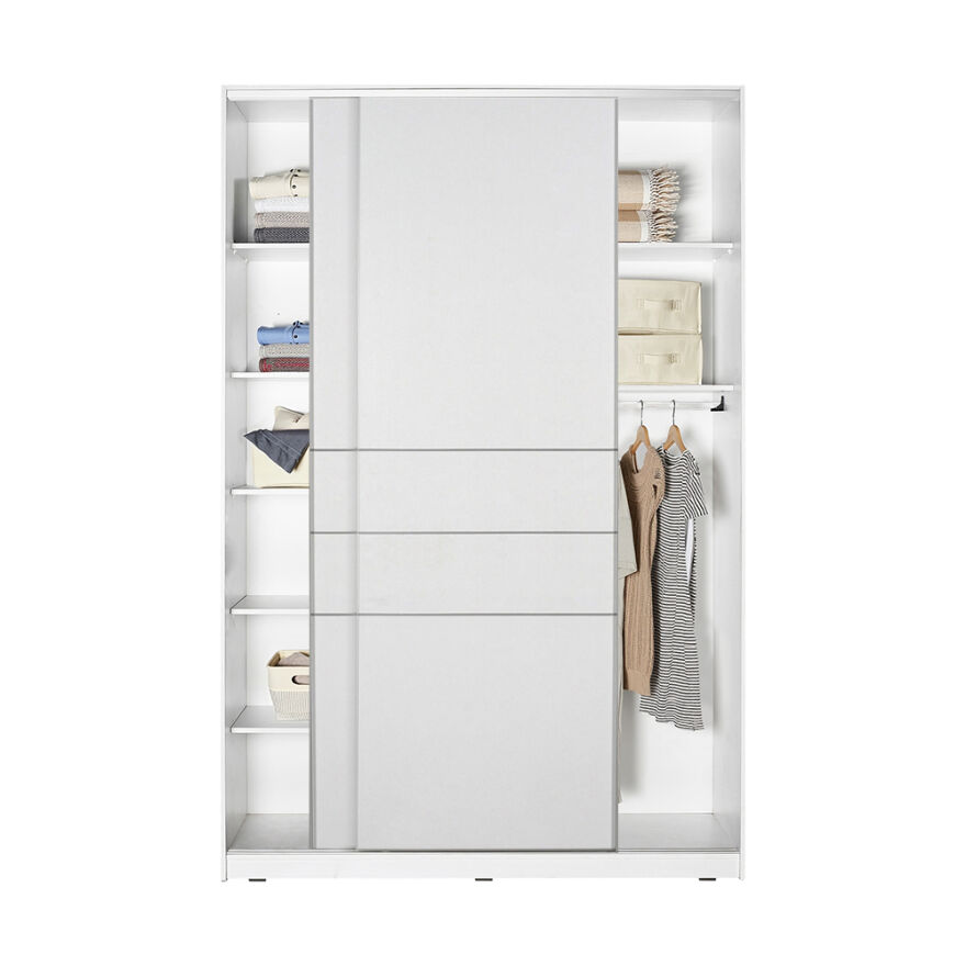 Platinum Plus Sürgülü Gardırop- Mat Beyaz 160x240x60 cm (GxYxD) - 5