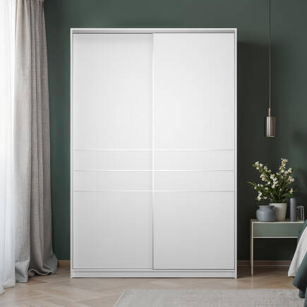 Platinum Plus Sürgülü Gardırop- Mat Beyaz 160x240x60 cm (GxYxD) - 3