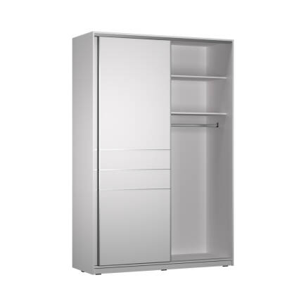 Platinum Plus Sürgülü Gardırop- Mat Beyaz 160x240x60 cm (GxYxD) - 9