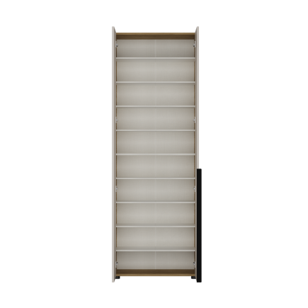 Porto 10 Bölmeli Vestiyer - Florida Meşe/Vizon 72x210x34 cm - 10