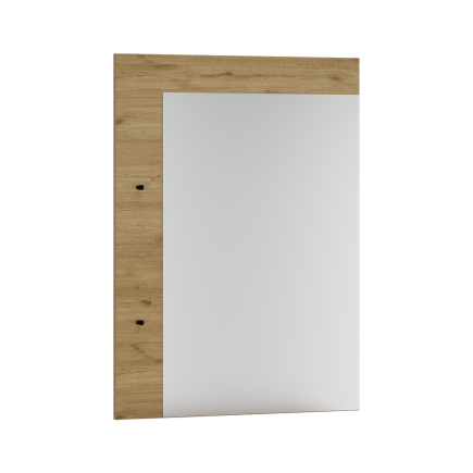 Porto 2 Askılı Aynalı Vestiyer Panosu - Florida Meşe 72x97x3 cm - 4