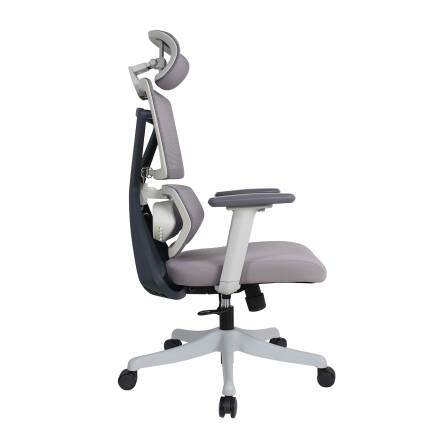 Pro-Tech Ultra Ergonomik Yönetici ve Çalışma Koltuğu - Gri 70x113-124x69 cm - 3