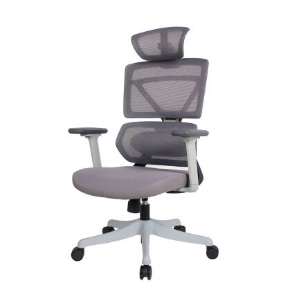 Pro-Tech Ultra Ergonomik Yönetici ve Çalışma Koltuğu - Gri 70x113-124x69 cm - 9