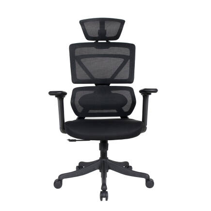 Pro-Tech Ultra Ergonomik Yönetici ve Çalışma Koltuğu - Siyah 70x113-124x69 cm (1)