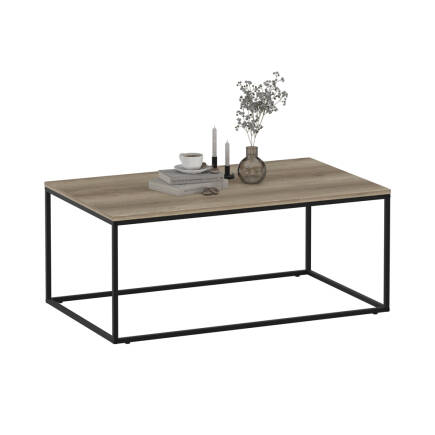 Profile Dikdörtgen Orta Sehpa - Açık Ceviz (Tori) 100x42x60 cm (GxYxD) - Adore Mobilya (1)