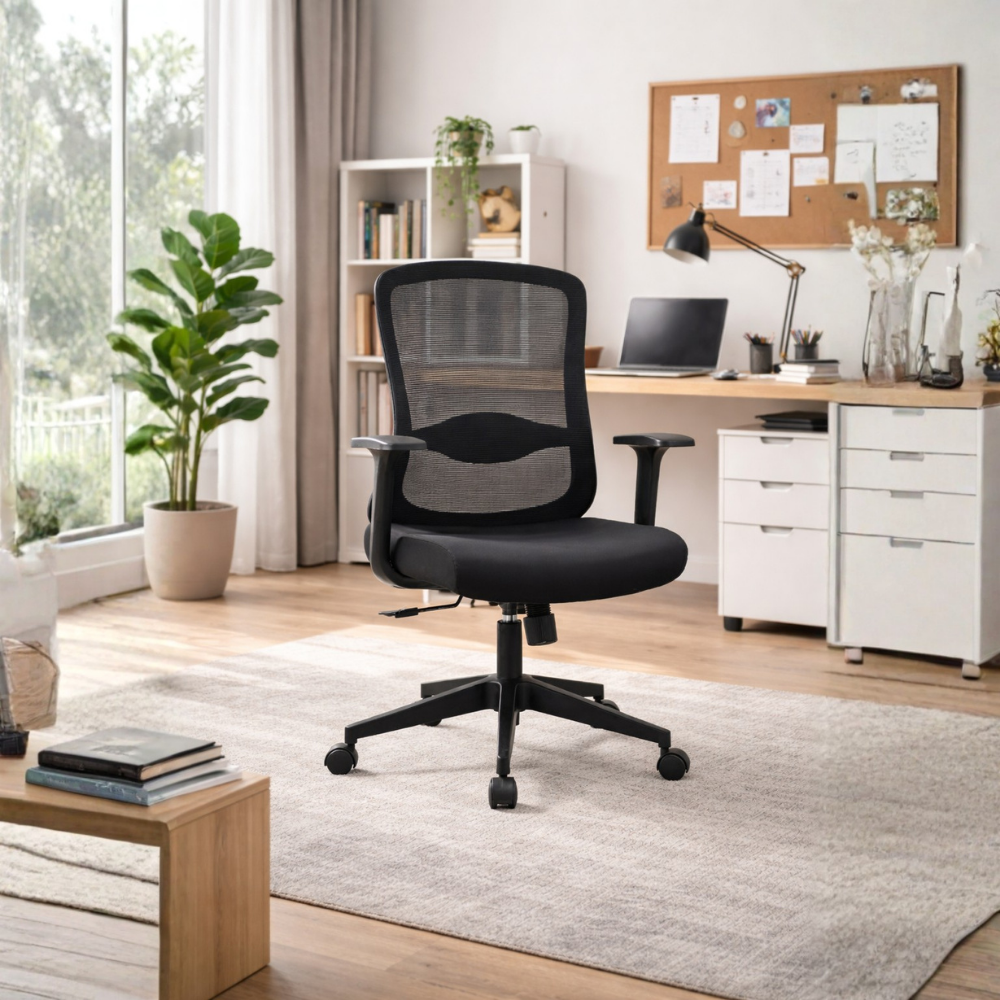 Ready Ergonomik Çalışma Koltuğu File/Siyah 64x99-109x66 cm - Adore Mobilya (1)