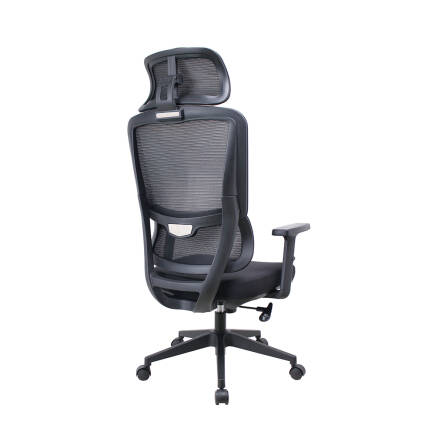 Reflex Full Ergonomic Yönetici ve Çalışma Koltuğu File Kumaş - Siyah 64x123-133x65 cm - 5