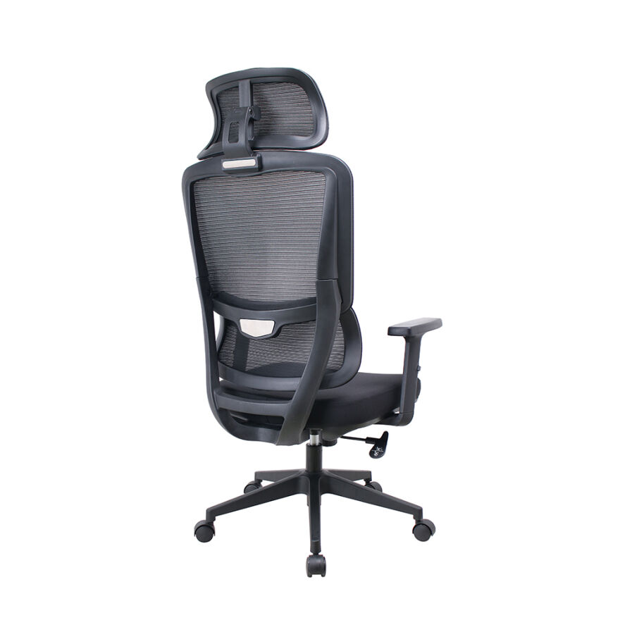 Reflex Full Ergonomic Yönetici ve Çalışma Koltuğu File Kumaş - Siyah 64x123-133x65 cm - 5