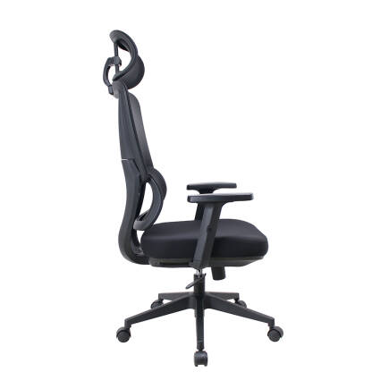 Reflex Full Ergonomic Yönetici ve Çalışma Koltuğu File Kumaş - Siyah 64x123-133x65 cm - 4