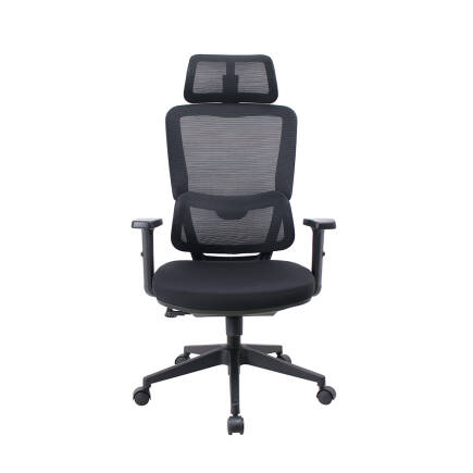 Reflex Full Ergonomic Yönetici ve Çalışma Koltuğu File Kumaş - Siyah 64x123-133x65 cm - 2
