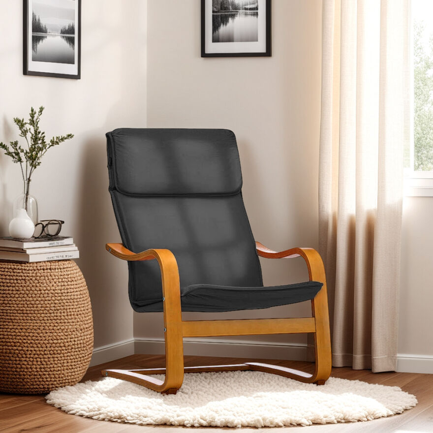 Relax Tv ve Dinlenme Koltuğu-Koyu Gri 67x95x83 cm (GxYxD) - 1