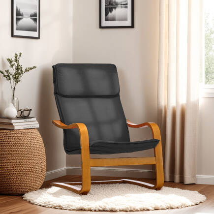 Relax Tv ve Dinlenme Koltuğu-Koyu Gri 67x95x83 cm (GxYxD) 