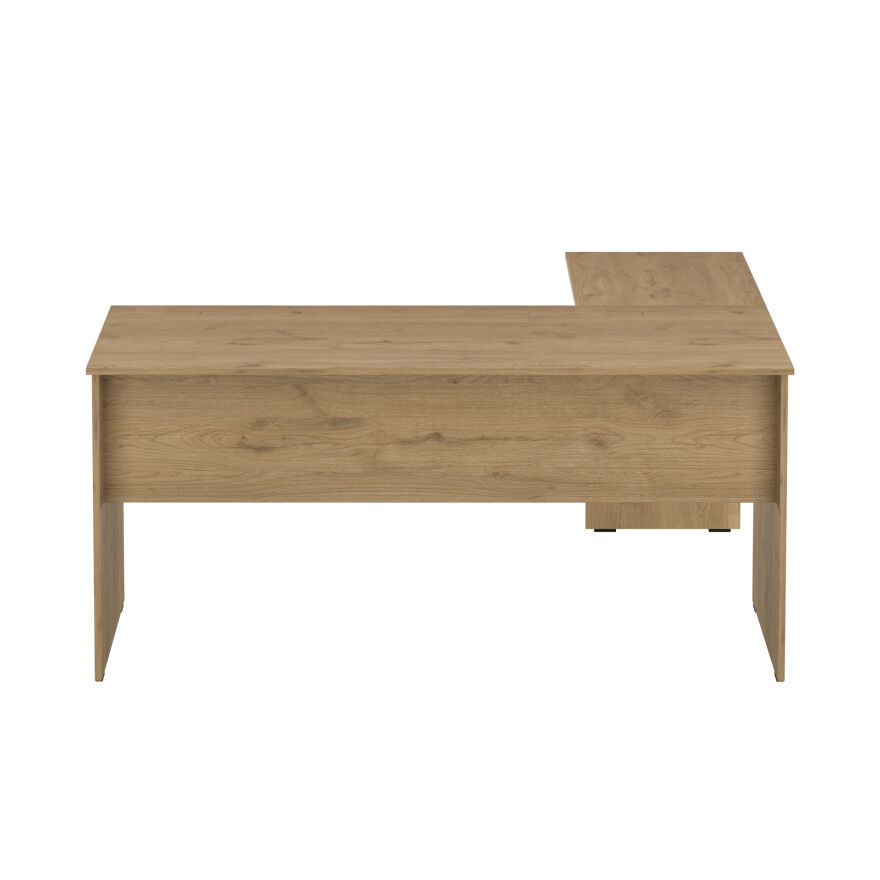 Rio L Ofis Masası - Florida Meşe 160x75x144 cm - 7