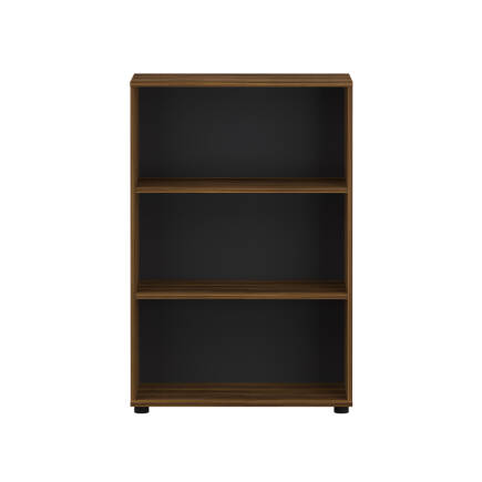Rio 3 Raflı Kitaplık-Koyu Ceviz(Oslo Ceviz) 72x109x34 cm (GxYxD) - 2