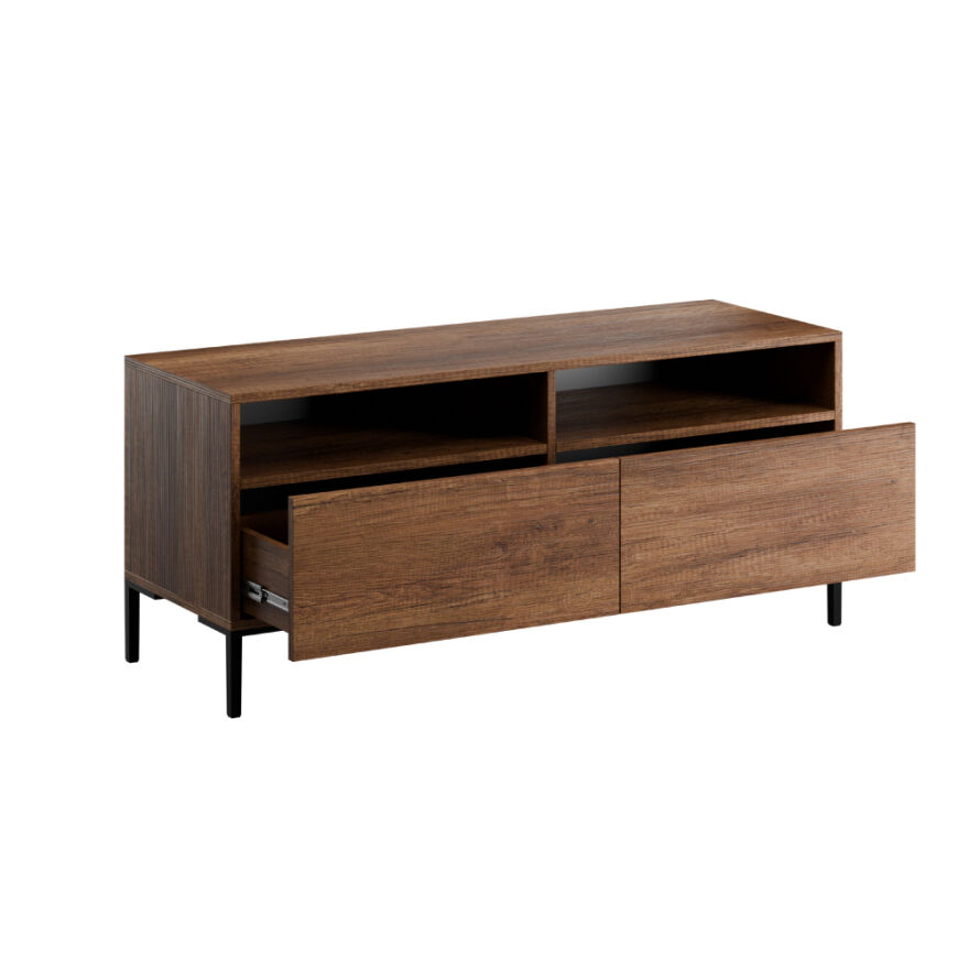 Roma Çekmeceli Tv Ünitesi-Koyu Ceviz 120x53x43 cm - 5